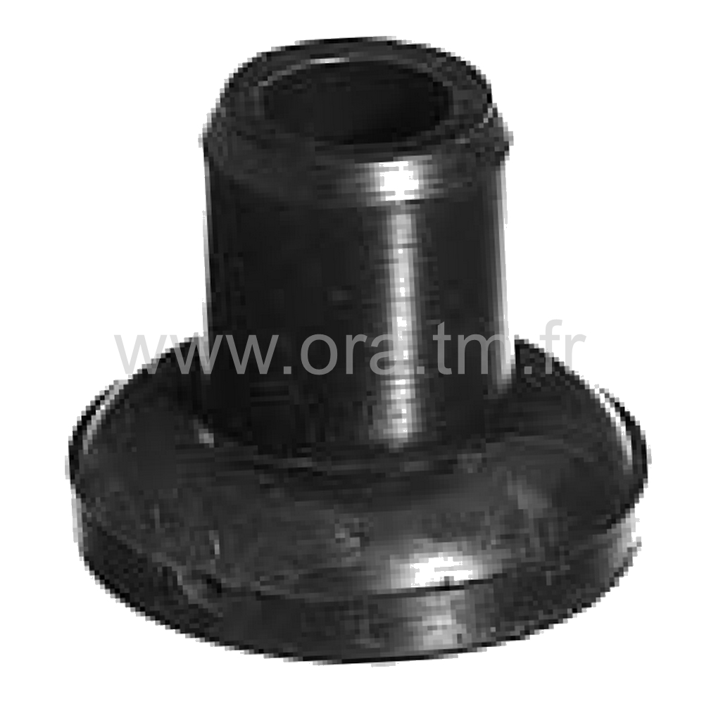 EDY - EMBOUT ROND A EMBASE - TUBE CYLINDRIQUE