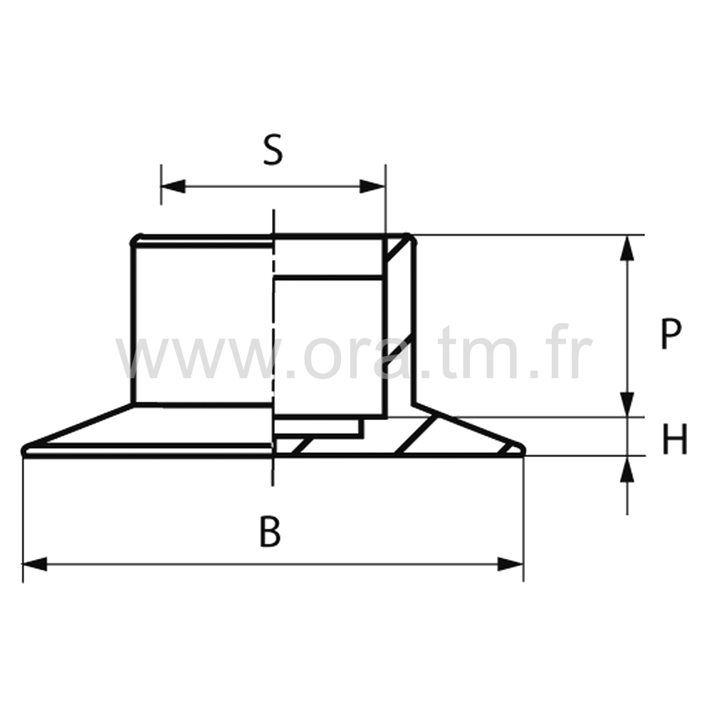 EEN - EMBOUT ENVELOPPANT - TUBE CYLINDRIQUE