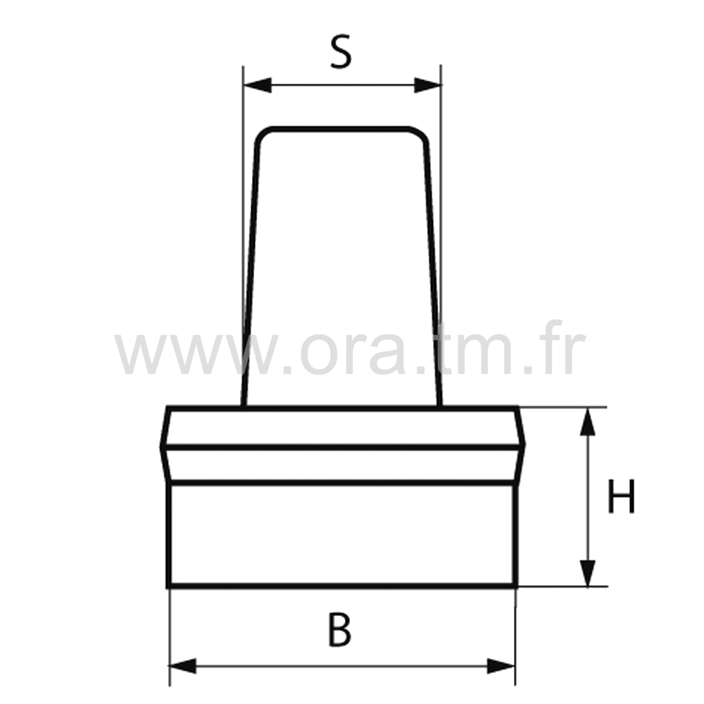 EIFE - EMBOUT A INSERER - TUBE CYLINDRIQUE