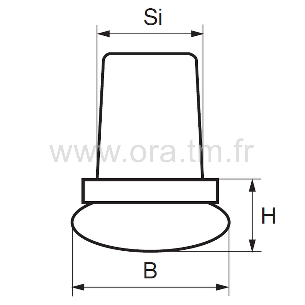 EIMB - EMBOUT A INSERER - TUBE CYLINDRIQUE