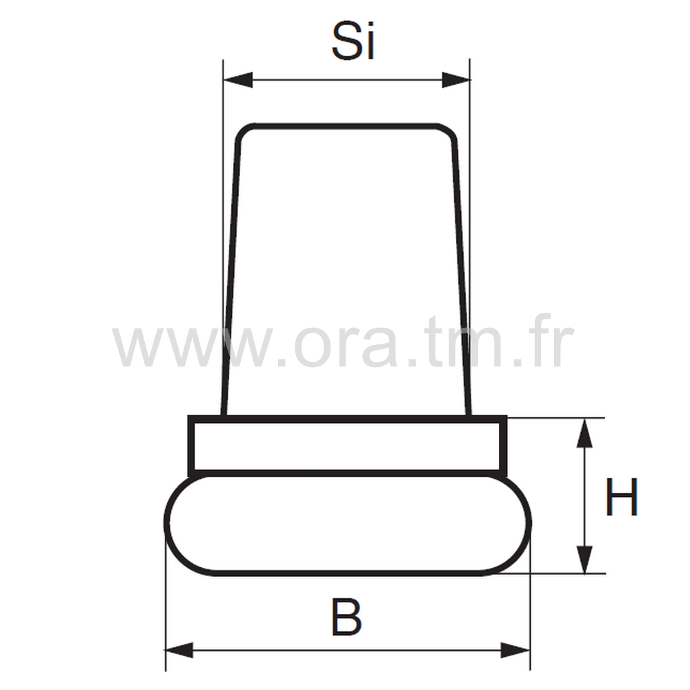 EIP - EMBOUT A INSERER - TUBE CYLINDRIQUE