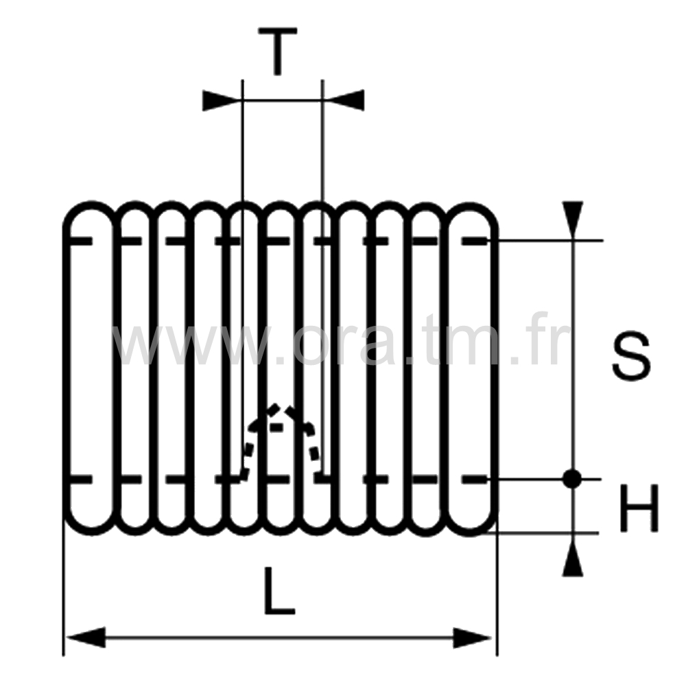 ESAL - EMBOUT TRAINEAU A PINCER - TUBE CYLINDRIQUE