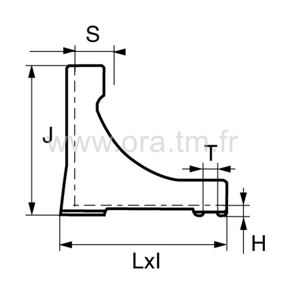 ESGS - EMBOUT TRAINEAU - TUBE CYLINDRIQUE