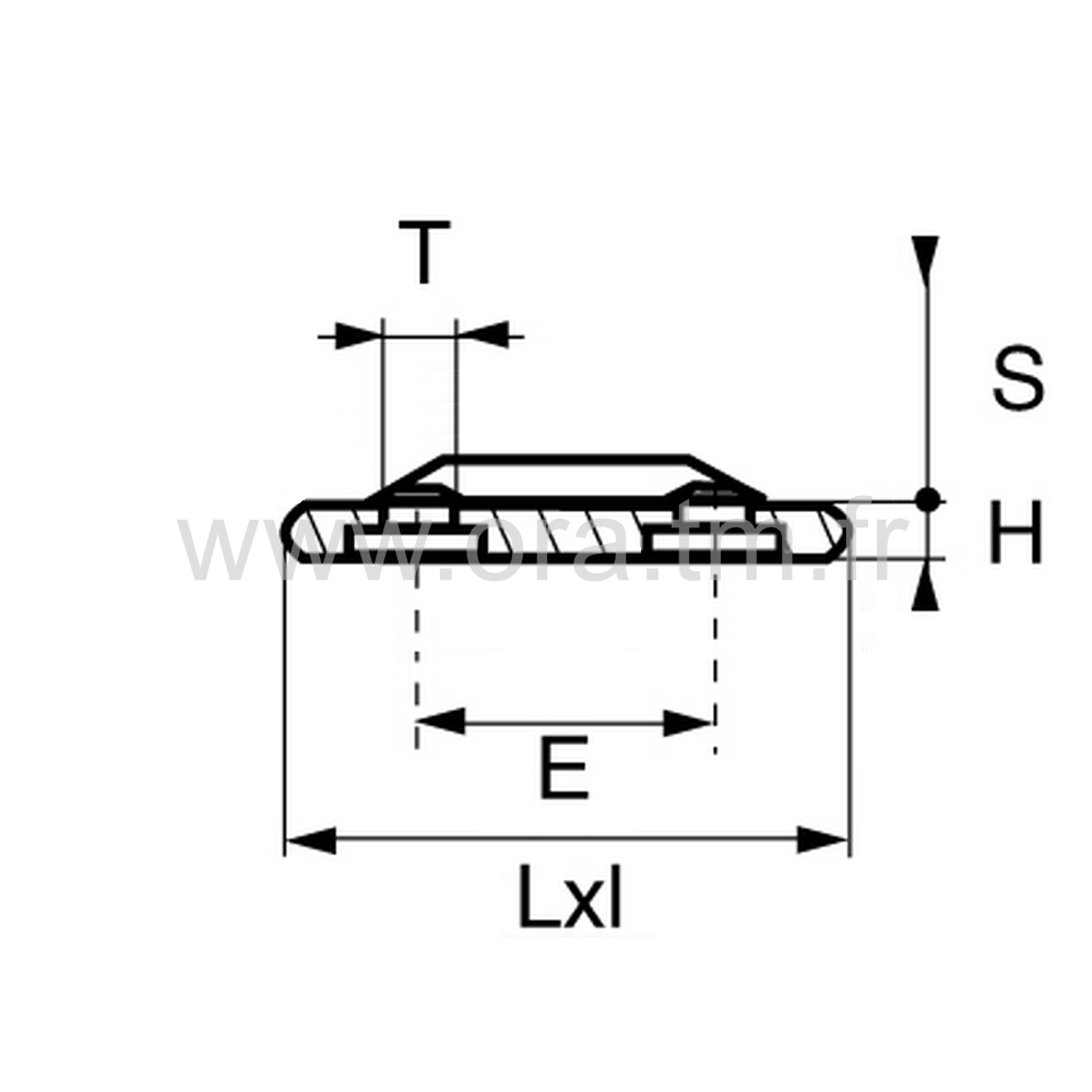 ETA - EMBOUT TRAINEAU - PRISE CYLINDRIQUE