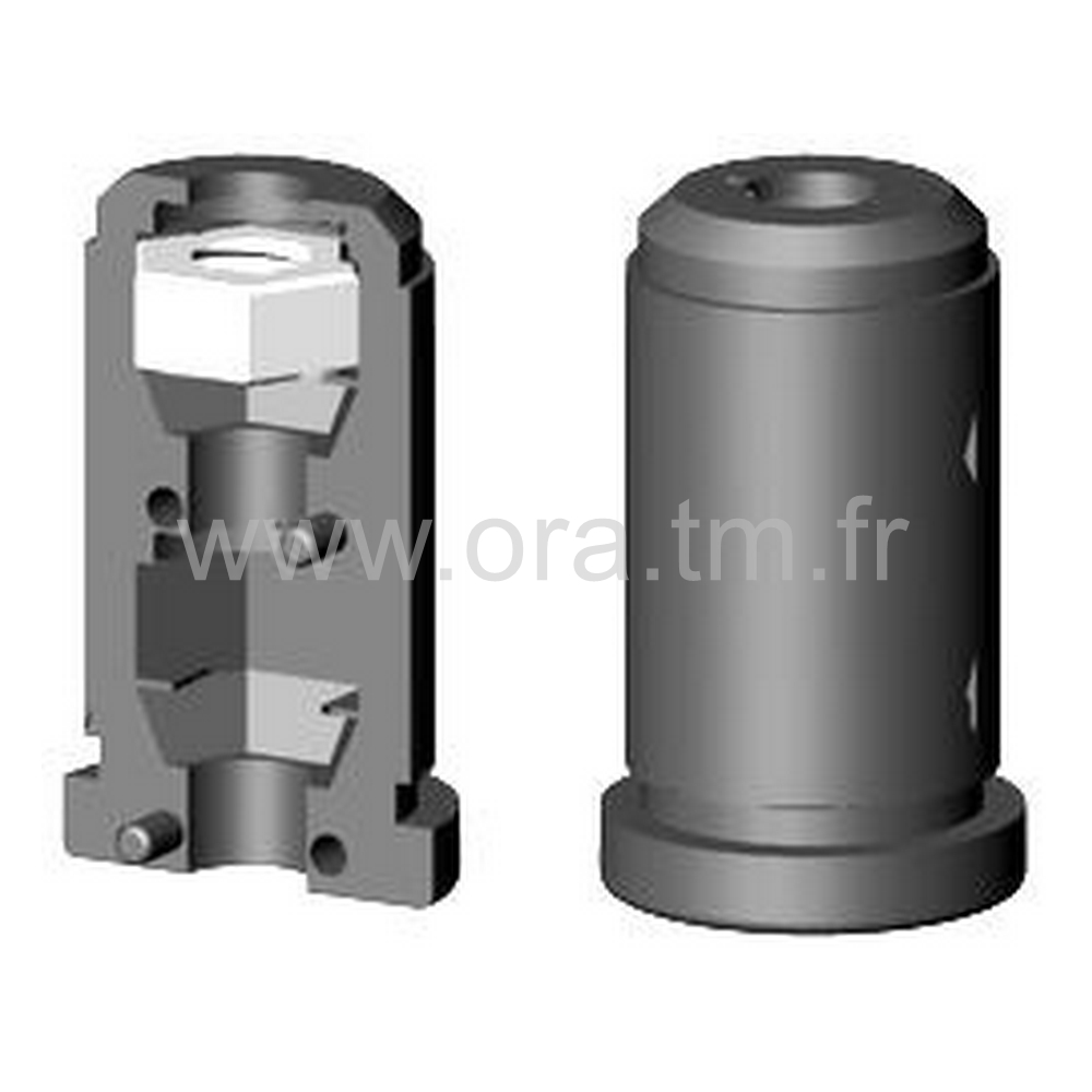 EXY - MANCHON FILETE EXPANSOR - TUBE CYLINDRIQUE