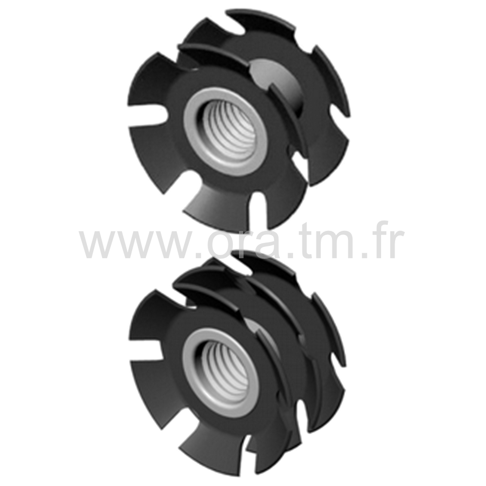 ICL - INSERT FILETE PRISE CLIPS - PLATINE APPUI CYLINDRIQUE