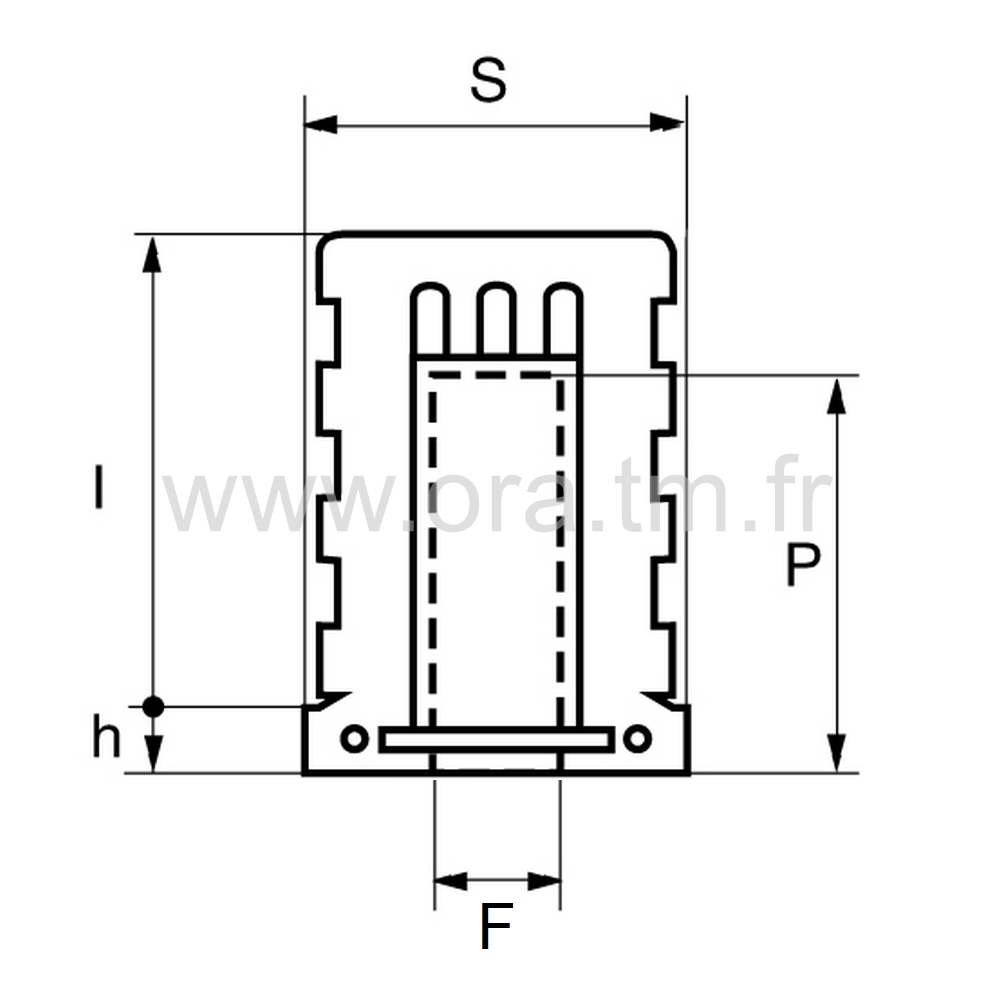 IDY - INSERTION PORTE ROULETTE - TUBE CYLINDRIQUE