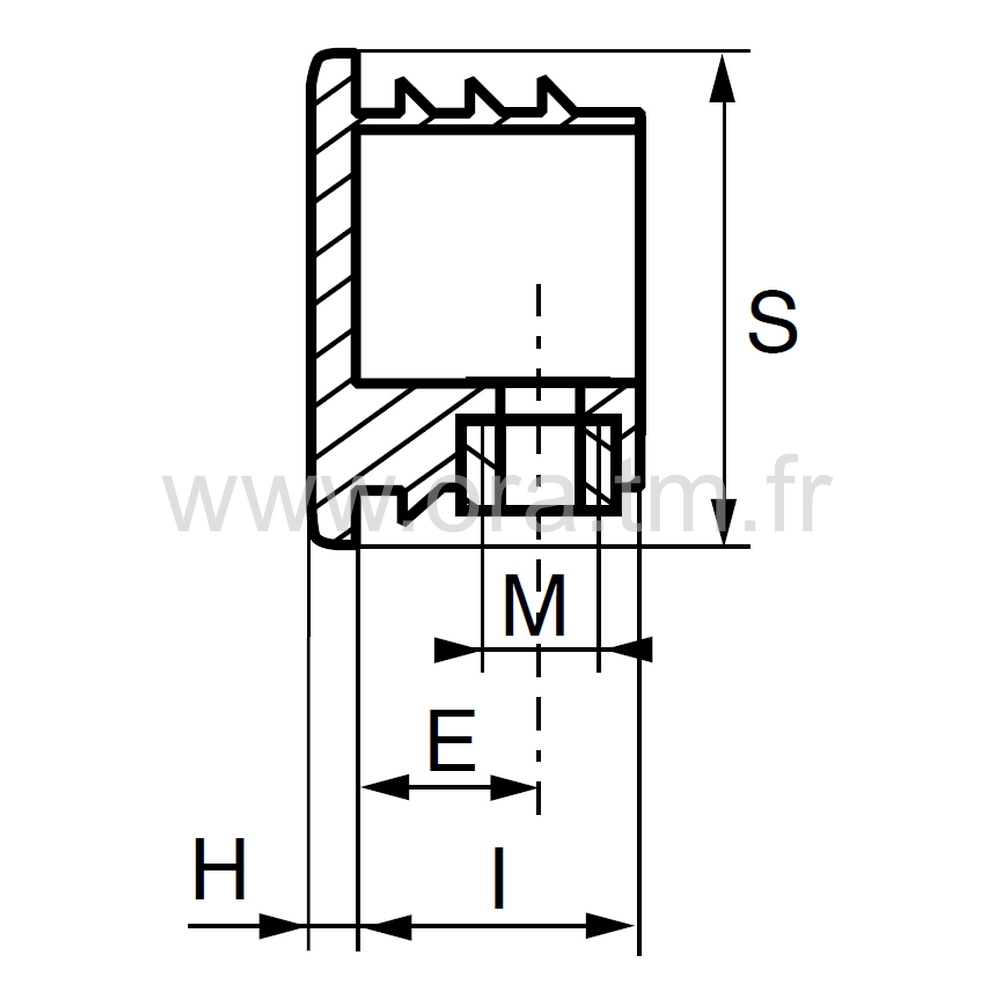 IHDO - INSERTION FILETEE - TUBE MEPLAT CHANTS RONDS