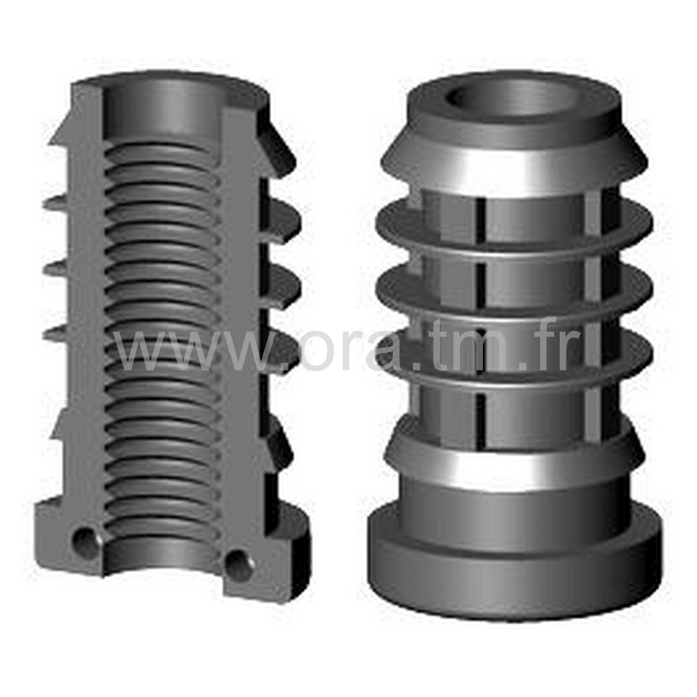 IOY - INSERTION FILETEE - TUBE CYLINDRIQUE