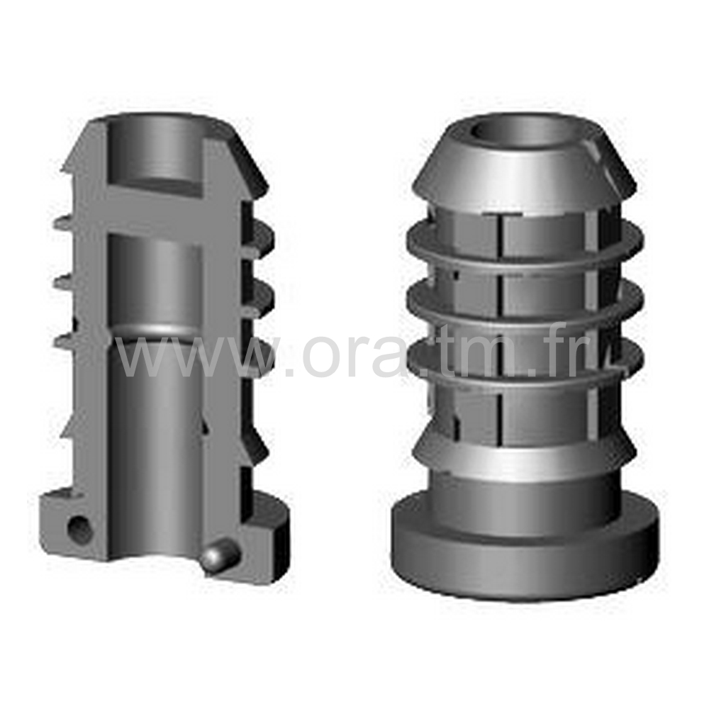 IOYP - INSERTION PORTE ROULETTE - TUBE CYLINDRIQUE