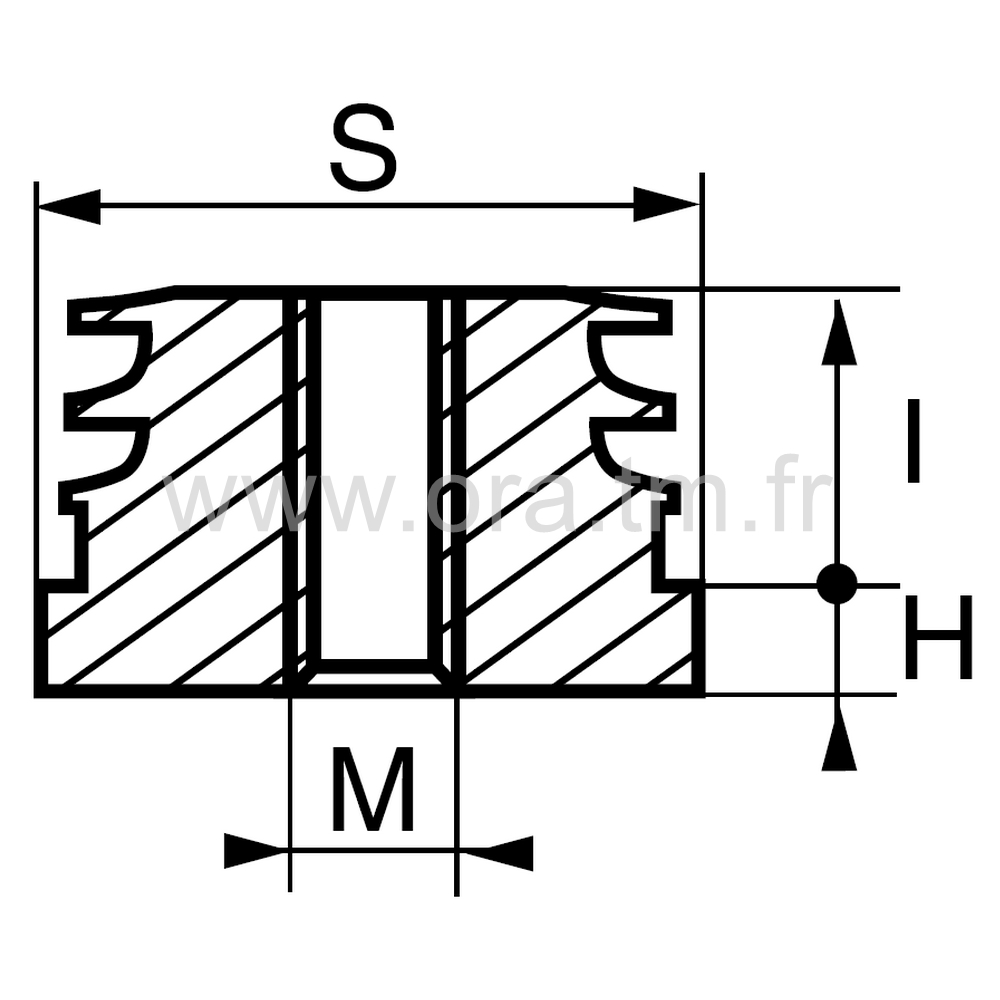 IPFO - INSERTION FILETEE - TUBE MEPLAT CHANTS RONDS