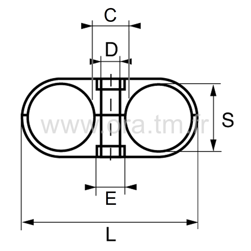 MBY - MANCHON D ASSEMBLAGE - TUBE CYLINDRIQUE