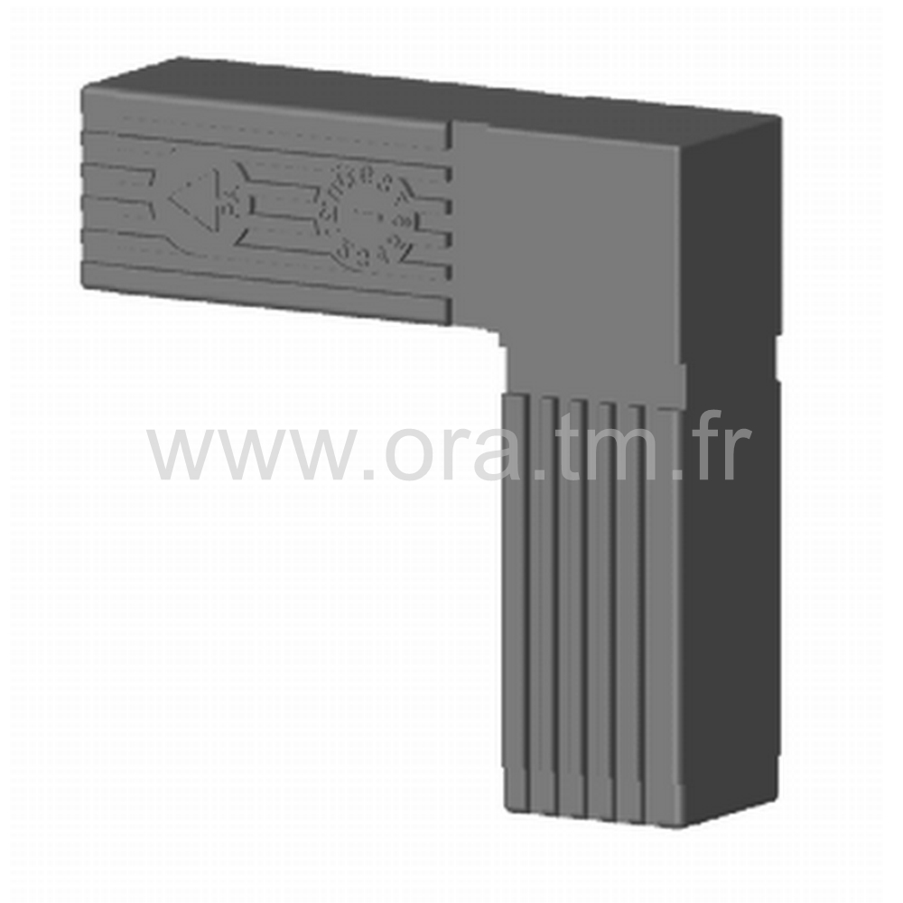 RC302 - RACCORD MULTIBRANCHE - TUBE CARRE