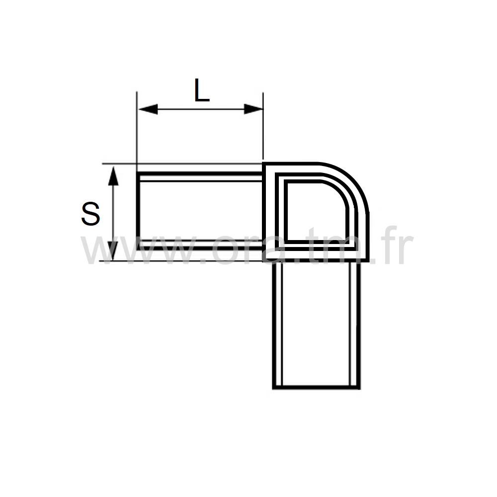 RCR - RACCORD MULTIBRANCHE - TUBE CARRE