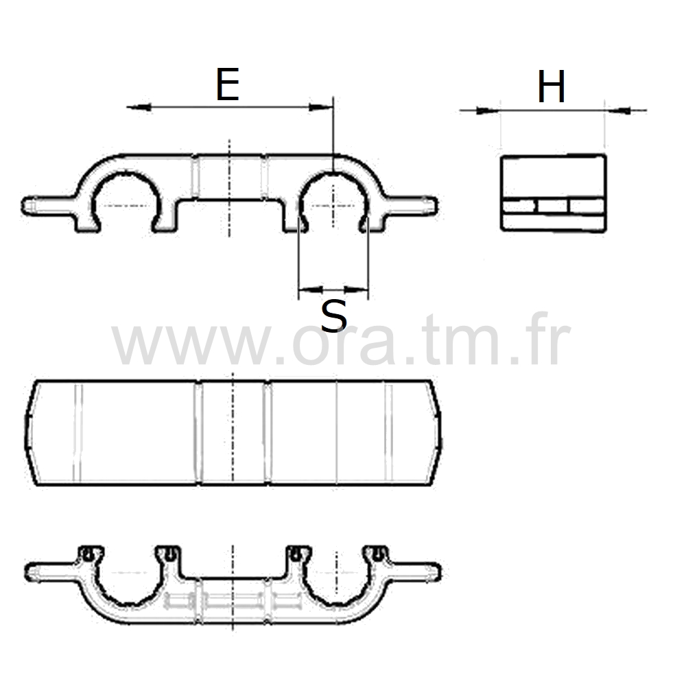 RLE - RELIEUR A PINCES - TUBE CYLINDRIQUE